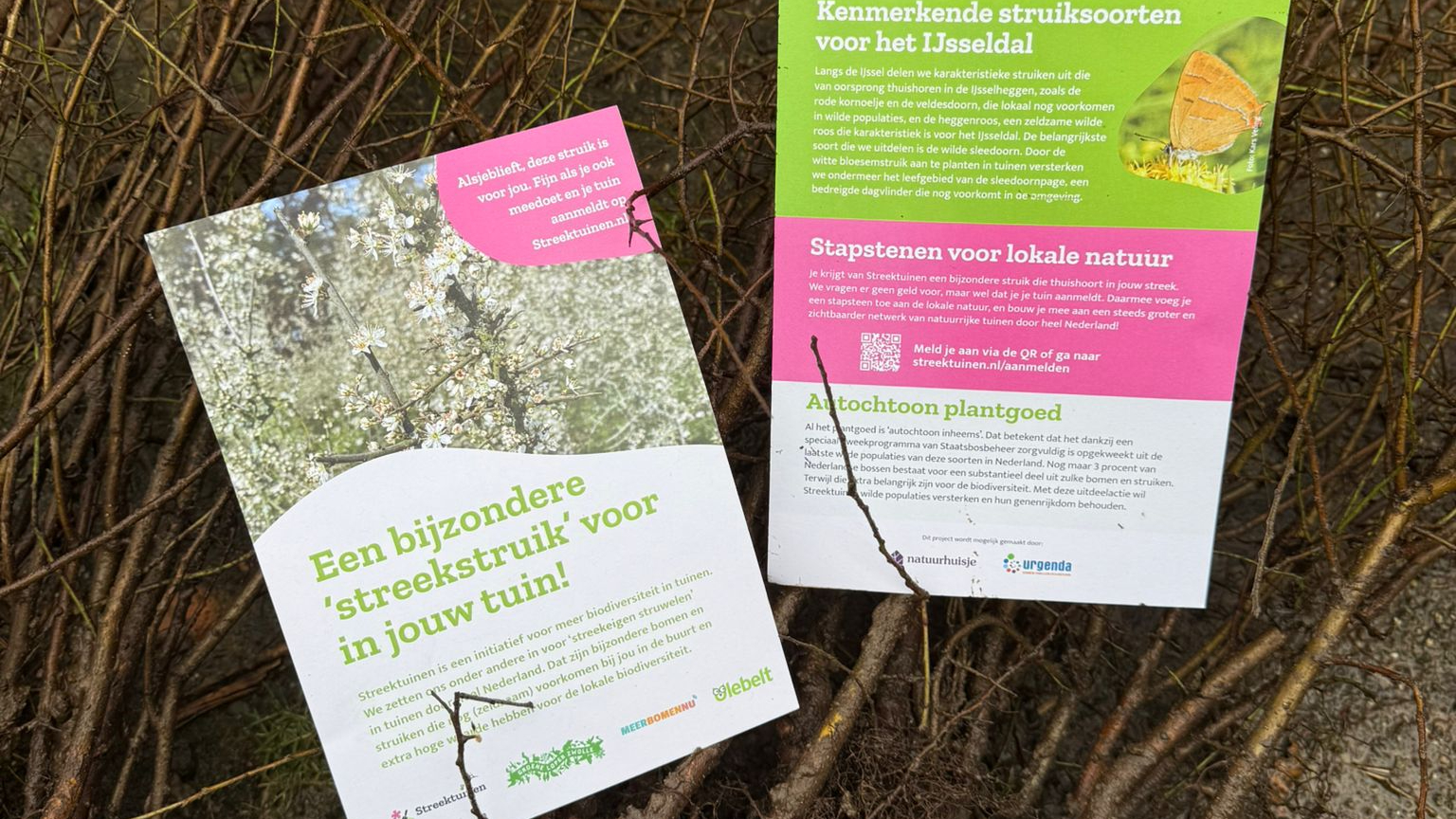 Uitdeelactie autochtoon plantgoed Streektuinen